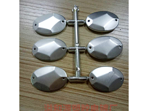 塑料电镀哑银色